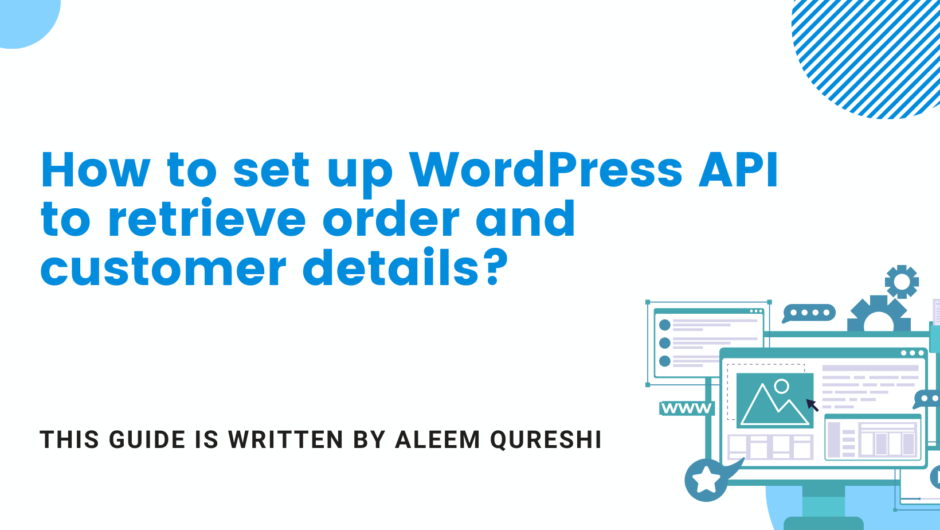 How to setup WordPress API